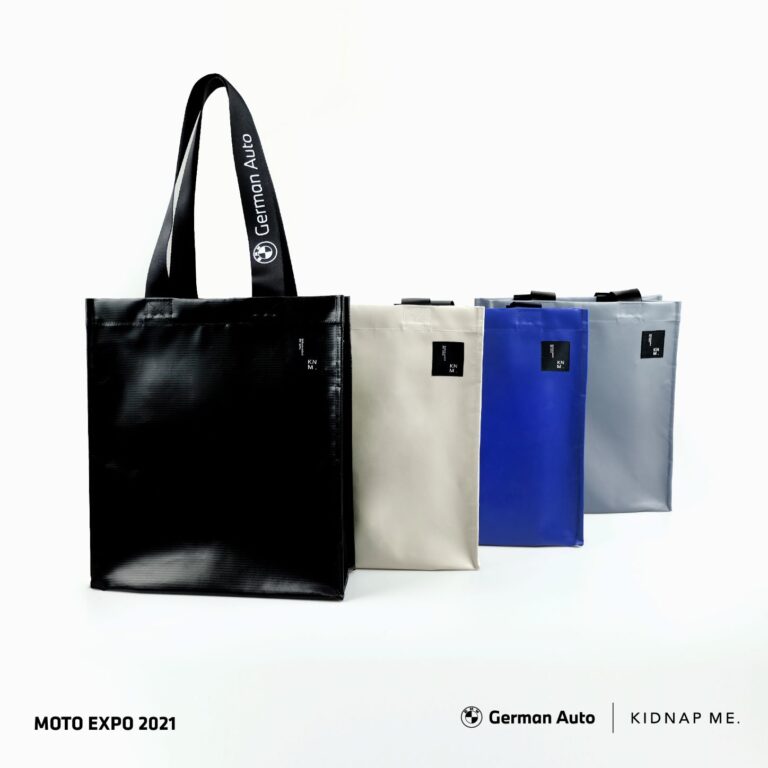รับผลิตกระเป๋าผ้าใบ GERMAN AUTO X KIDNAP ME