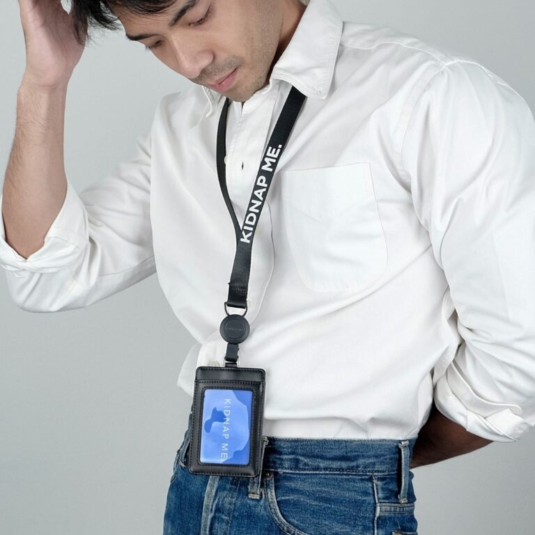 ซองใส่บัตรแบบหนัง PU แบบแนวตั้ง