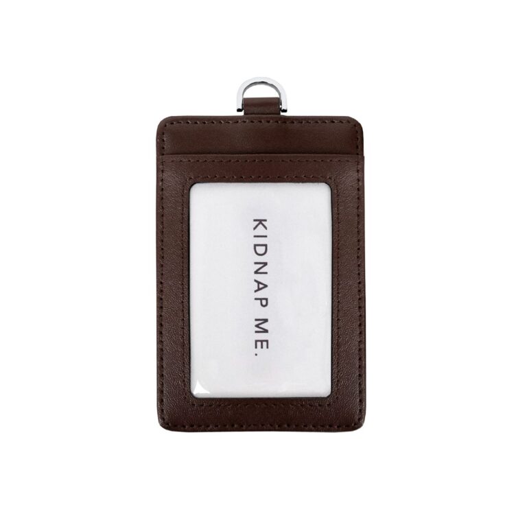 ซองใส่บัตรแบบหนัง PU แบบแนวตั้ง