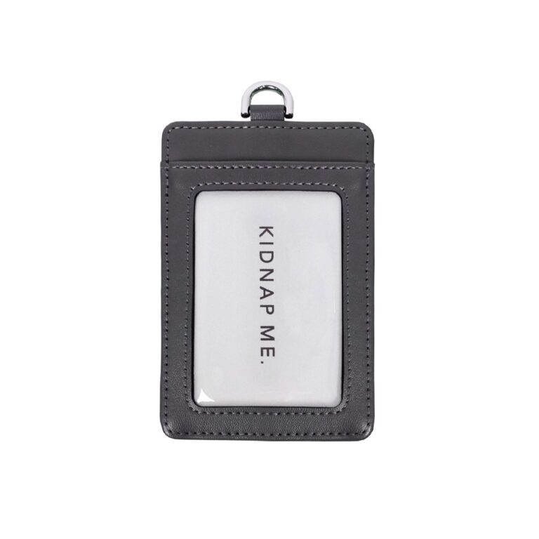 ซองใส่บัตรแบบหนัง PU แบบแนวตั้ง