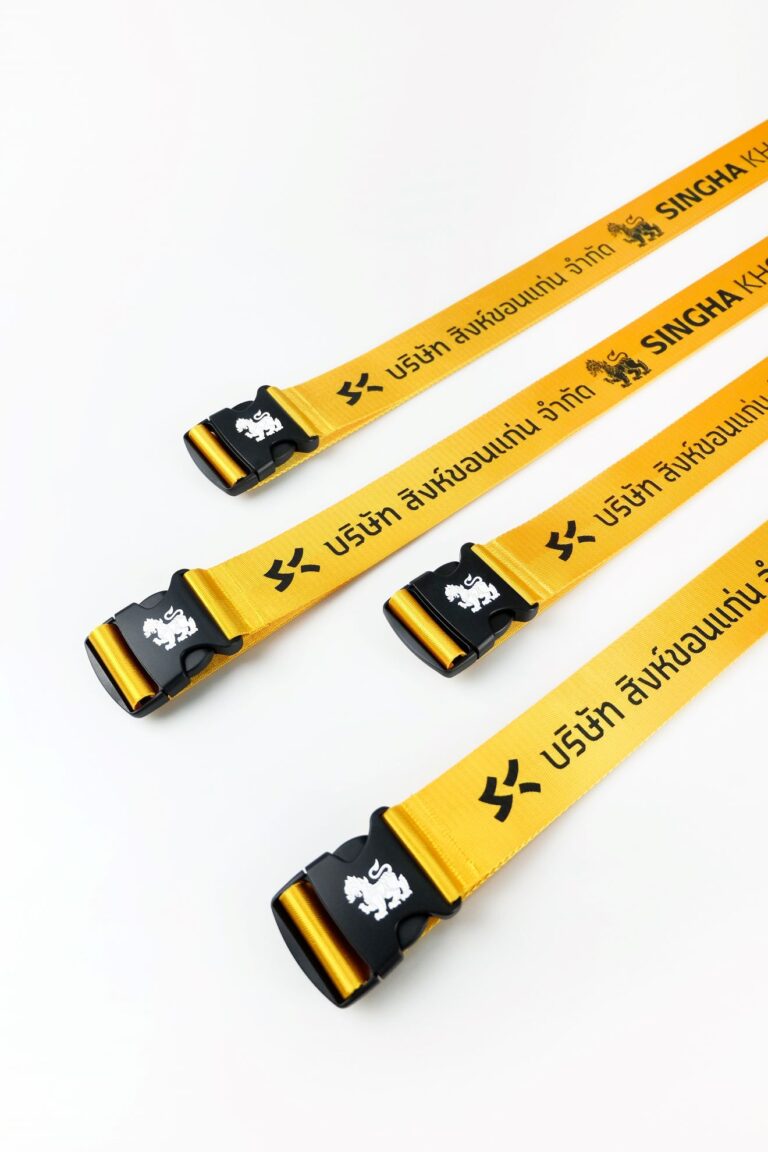 สายรัดกระเป๋าเดินทาง ทำชื่อได้ luggage strap customize