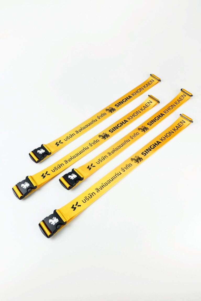 สายรัดกระเป๋าเดินทาง ทำชื่อได้ luggage strap customize