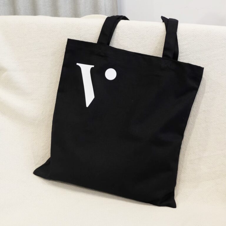 Vela Coffee Tote Bag - Black