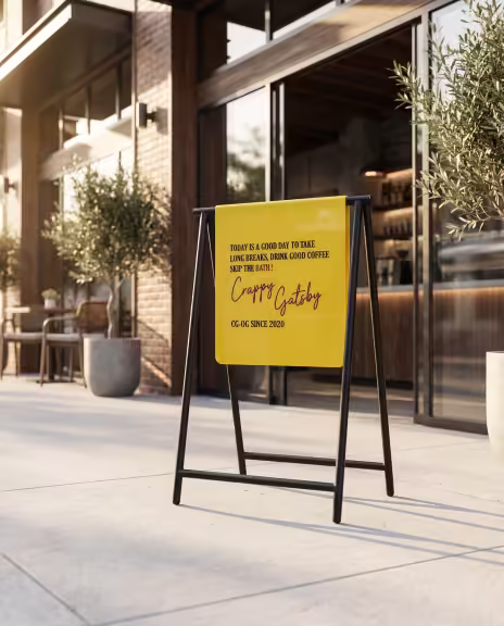 ป้ายหน้าร้าน อะคริลิค