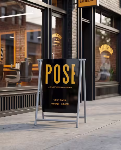 ป้ายหน้าร้าน อะคริลิค